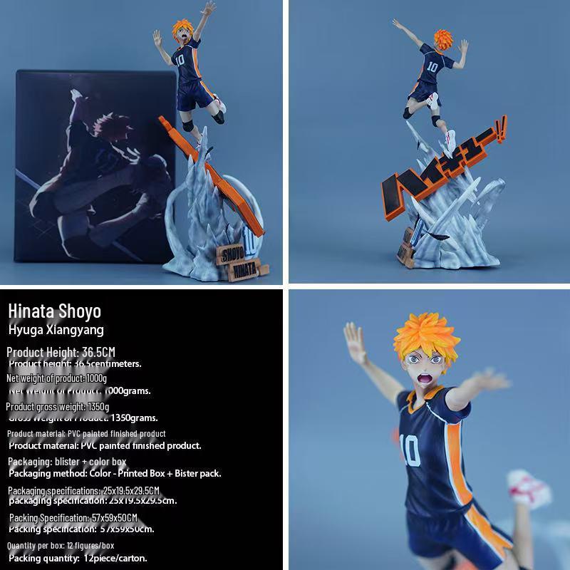 

Isagi Yoichi & Hyuga Shoyo Kicking Ball Anime Figure – Blue Lock Scene Model 36.5 cm
