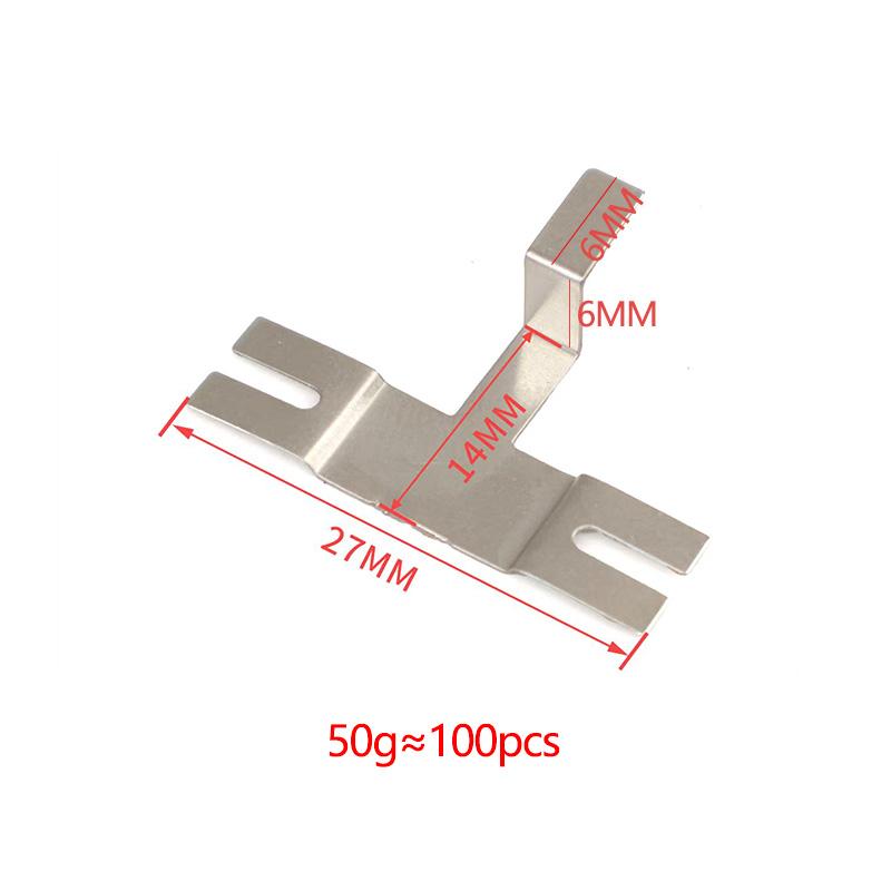 50g Nickel Strip T/L/Y/H Shape Nickel Sheets Plates Battery Nickel Plated Steel Belt Strip Spot Welding Connector