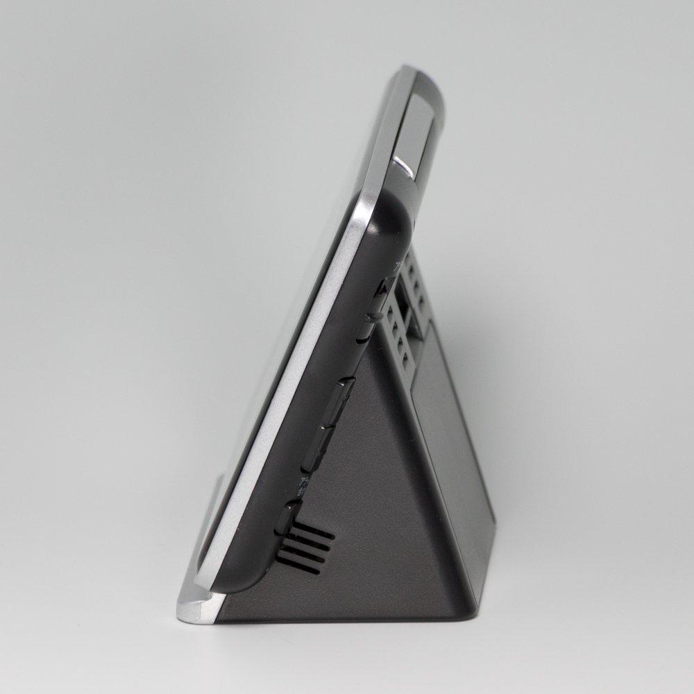 Seiko Clock Alarm Clock Radio Digital 2 Channel Alarm Calendar Temperature Humidity Display Black SQ767K SEIKO