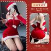 Xianyi Christmas Dress Slim Tube Top Dress Velvet Sexy Live Streaming Host Set Cosplay New Year Performance Suit S24