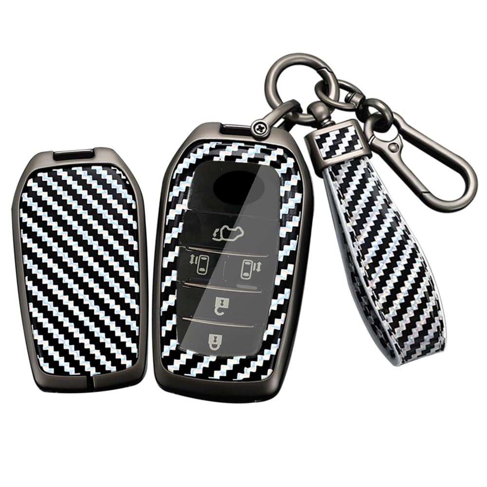 

Toyota Dedicated Smart Key Case, Key Cover, Key Protection, Key Holder, New Model, Voxy белый