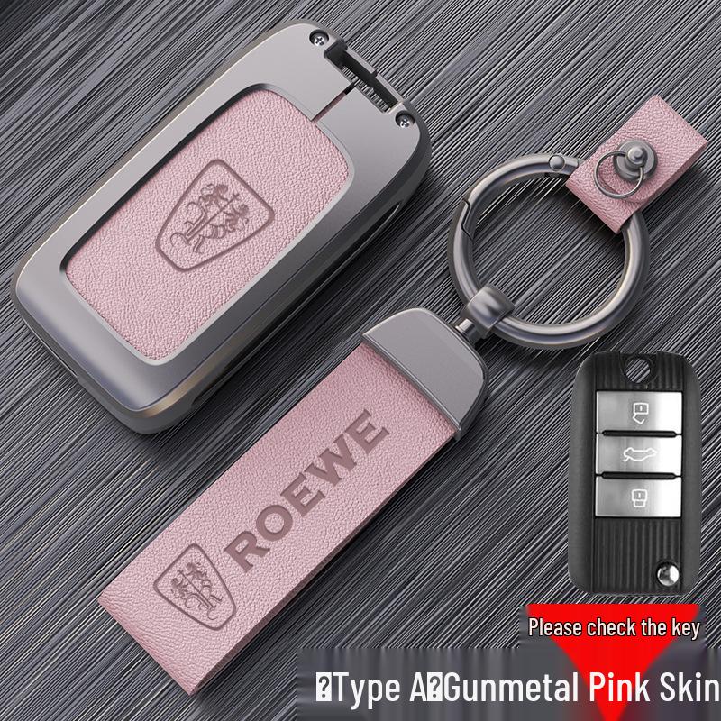 Roewe Car Key Case for RX5 Max, Ei5, i6, RX3, RX8, Clever, and eMAX