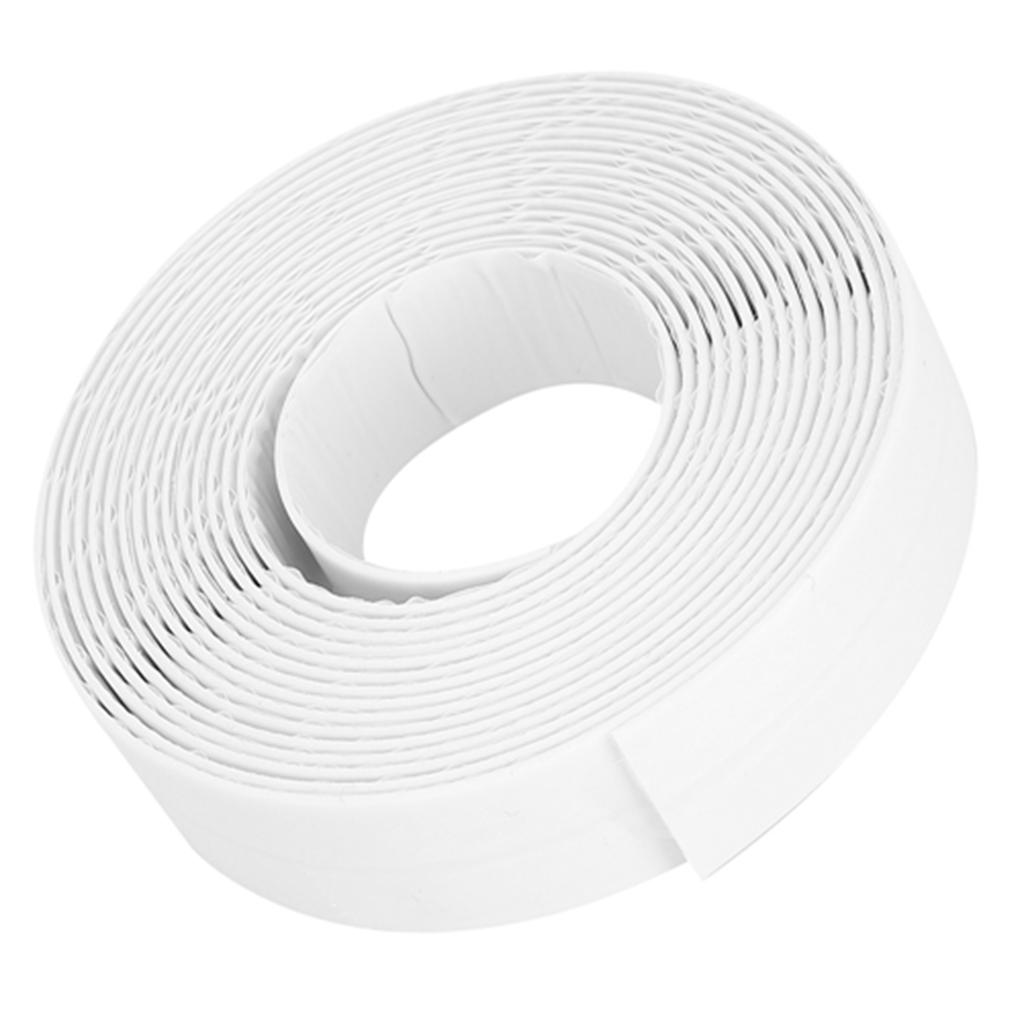 22mm White PE Kitchen Bathroom Gaps Waterproof Sealing Strip Stovetop Toilet Sticker Tape