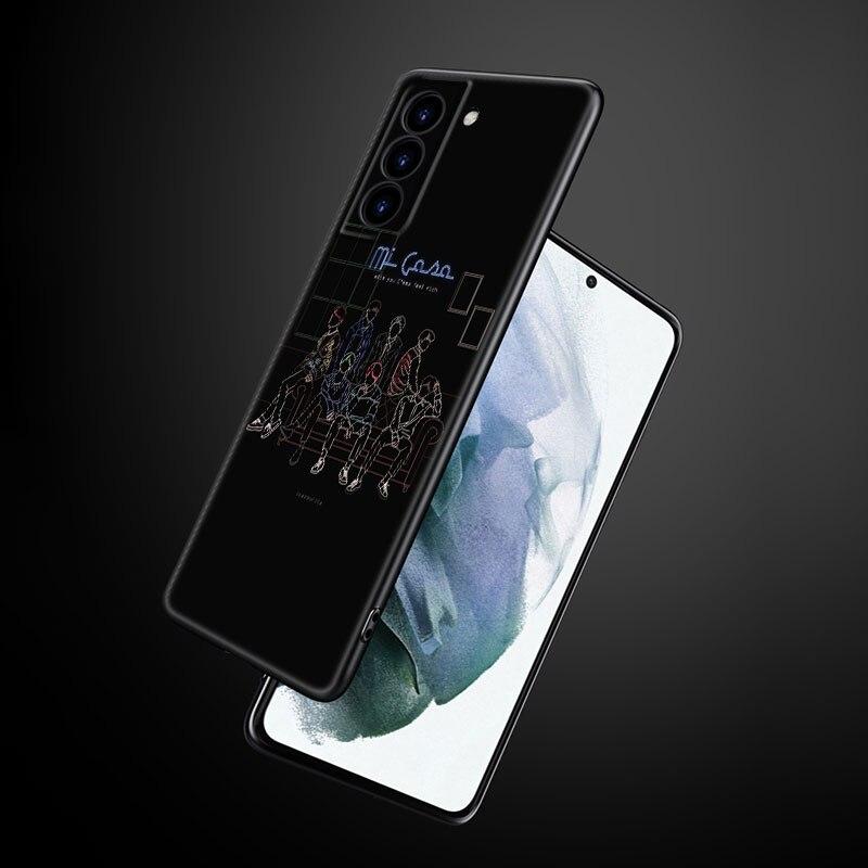 Love Yourself Art Handyhülle für Samsung Galaxy S22 Pro S21 S20 Ultra FE S10 Lite 5G S10E S9 S8 Plus Weiche TPU Schwarze Hülle