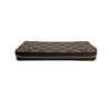 Louis Vuitton Damier Zippy Wallet N60015 Long Wallet Purse Zip Around Ebene Used