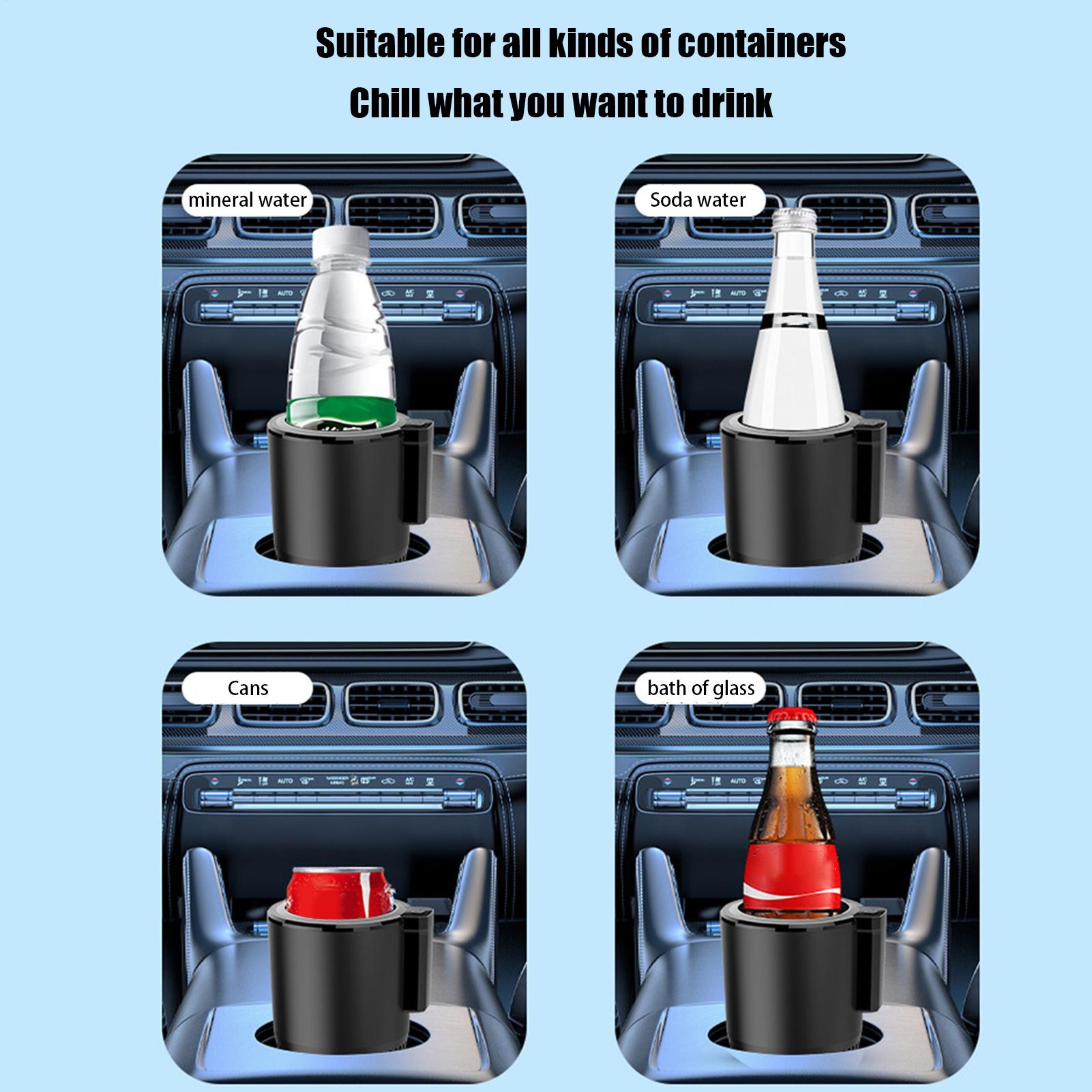 

Car Cup Cooling Heater 12V Quick Coffee Thermal Chilling Automotive Mug Heating Cooler For Road Trips Travel RV Trips Winter China Mainland