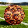 1pc African Sunset Elephant Size 5 Soccer Ball Professional Match Training Football Indoor &Outdoor Sports Ball Lightweight Durable c6568