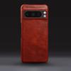 Premium Rindsleder Echtes Leder Hülle Für Google Pixel 8 Pro 7 6Pro 7A 6A 5A Handy Hülle Gehäuse Schutz Funda Rückseite Schale capa