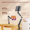 Foldable Versatile Tablet Holder Stand 360° Rotation Tablet Stand for IPad/iPhoneX/iPad Pro/N-Switch for 4.5-12.9 Inche Devices