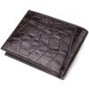 Small Men's Wallet Made of Genuine Textured Leather CANPELLINI Purse 21522 Brown