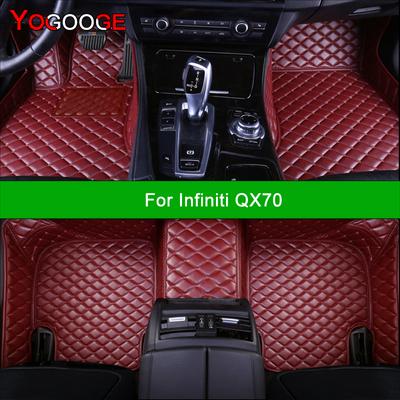 Autofußmatten für Infiniti QX70 2013- Auto Teppiche Fuß Coche Zubehör