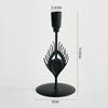 Metal HandicraftsRetro Candlelight Dinner Props Romantic Table Decorations Candlestick Ornaments