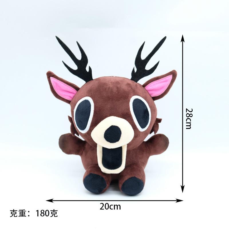 

99 Nights In The Forest Deer Plush Toy With Pp Cotton Filling For Kids And Collectors