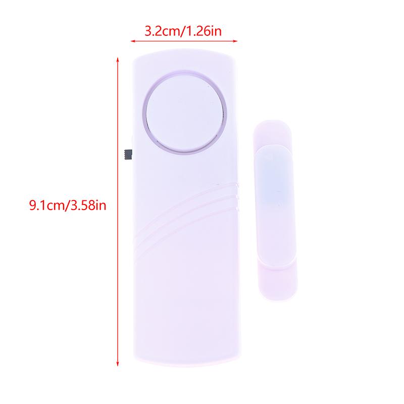 1Set Wireless Longer Door Window Wireless Burglar Alarm With Magnetic Sensor Home Security Alarm System Device