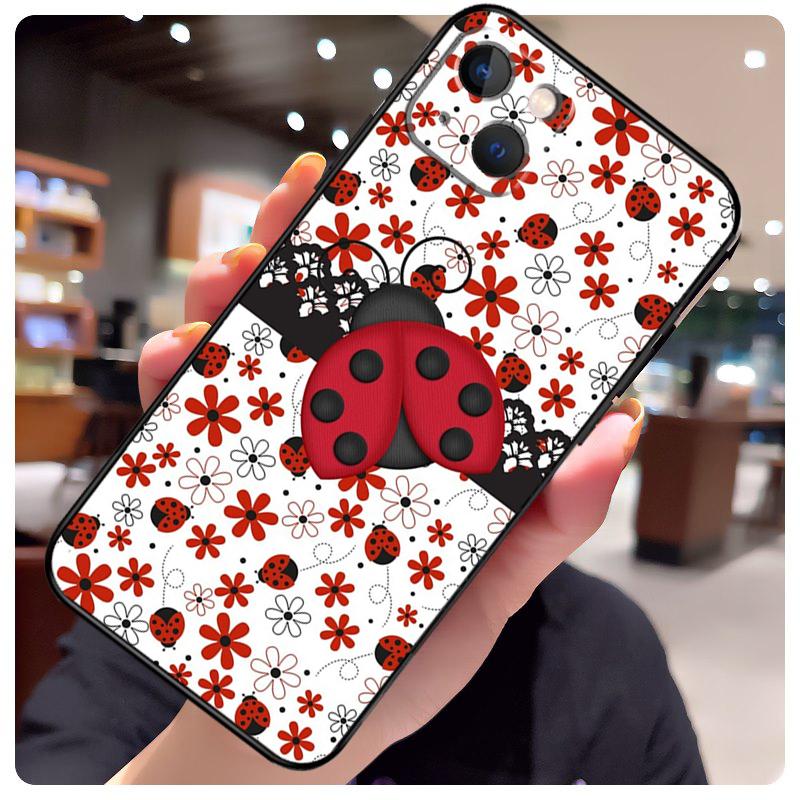 Beetles Insects Case For iPhone 14 Pro Max 16 15 11 12 13 17 Pro Max mini 15 16 Plus 16e 17 Air Phone Cover