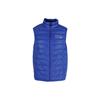 EA7 Letter Print Zipper Sleeveless Down Vest Men Vest Dark-Blue 8NPQ01-PN29Z-1597