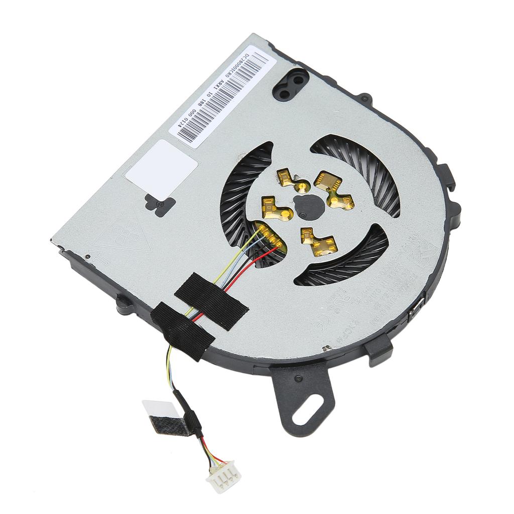 For Inspiron 15 Fan DC 5V Powerful Heat Dissipation 4 Pin Power Connector Sturdy Durable Metal CPU Cooling Fan for DELL