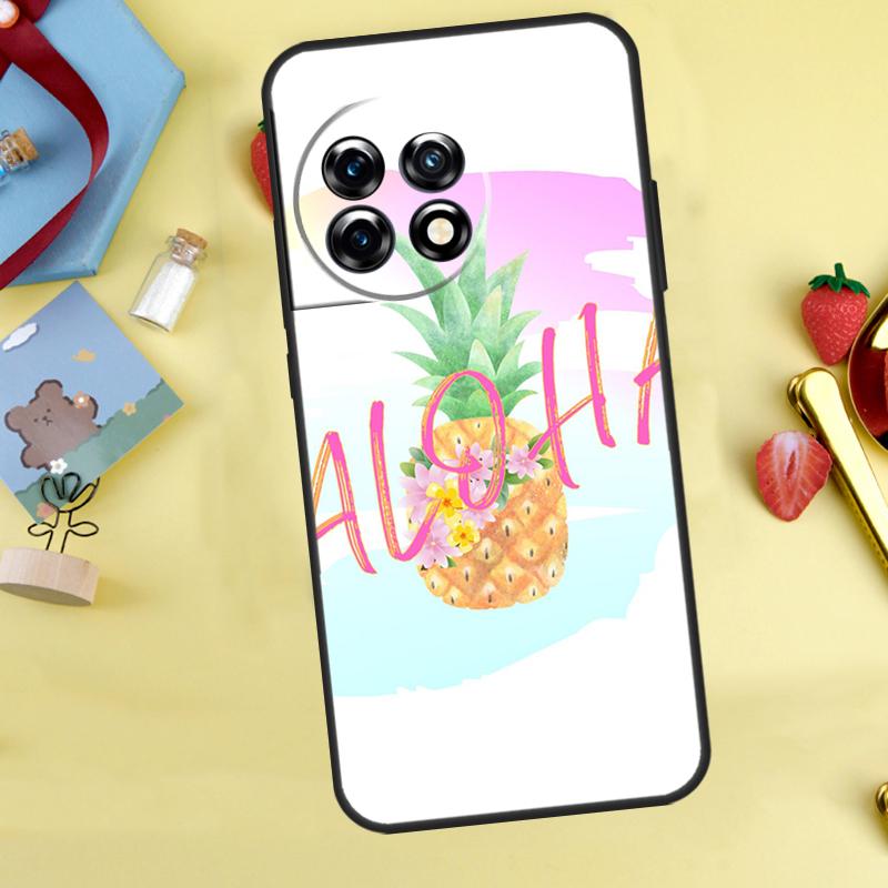 Aloha Beach Life Hawaii Cover For OnePlus 13R 13 12 12R 11 10 Pro 8T 10T OnePlus Nord 4 CE 2 3 Lite N30 N10 N20 Case