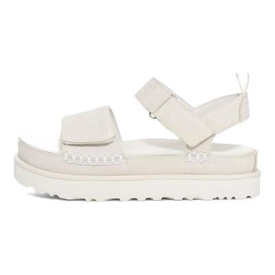Wygodne Modne Sandały Damskie na Grubej Podeszwie Sandały Damskie Off-White 1117954-WHT