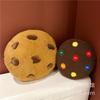 Cookie Cartoon Pattern Plush Cushion Pillow With Pp Cotton Fill For Office Home