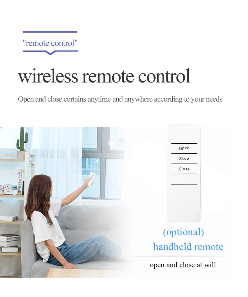 Tuya Smart Home WiFi ZigBee Voice-Controlled Electric Curtain Motor (Trackless)