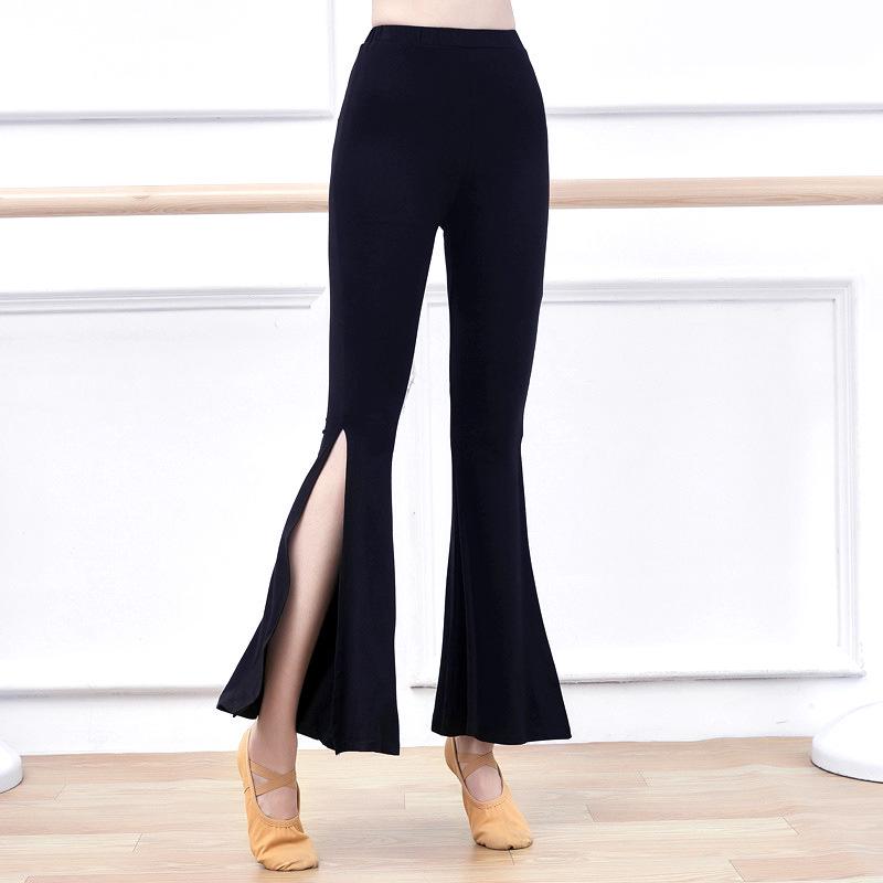 Women's Etiquette Training Pants: Wide-Leg Modern Dance and Kung Fu Costume