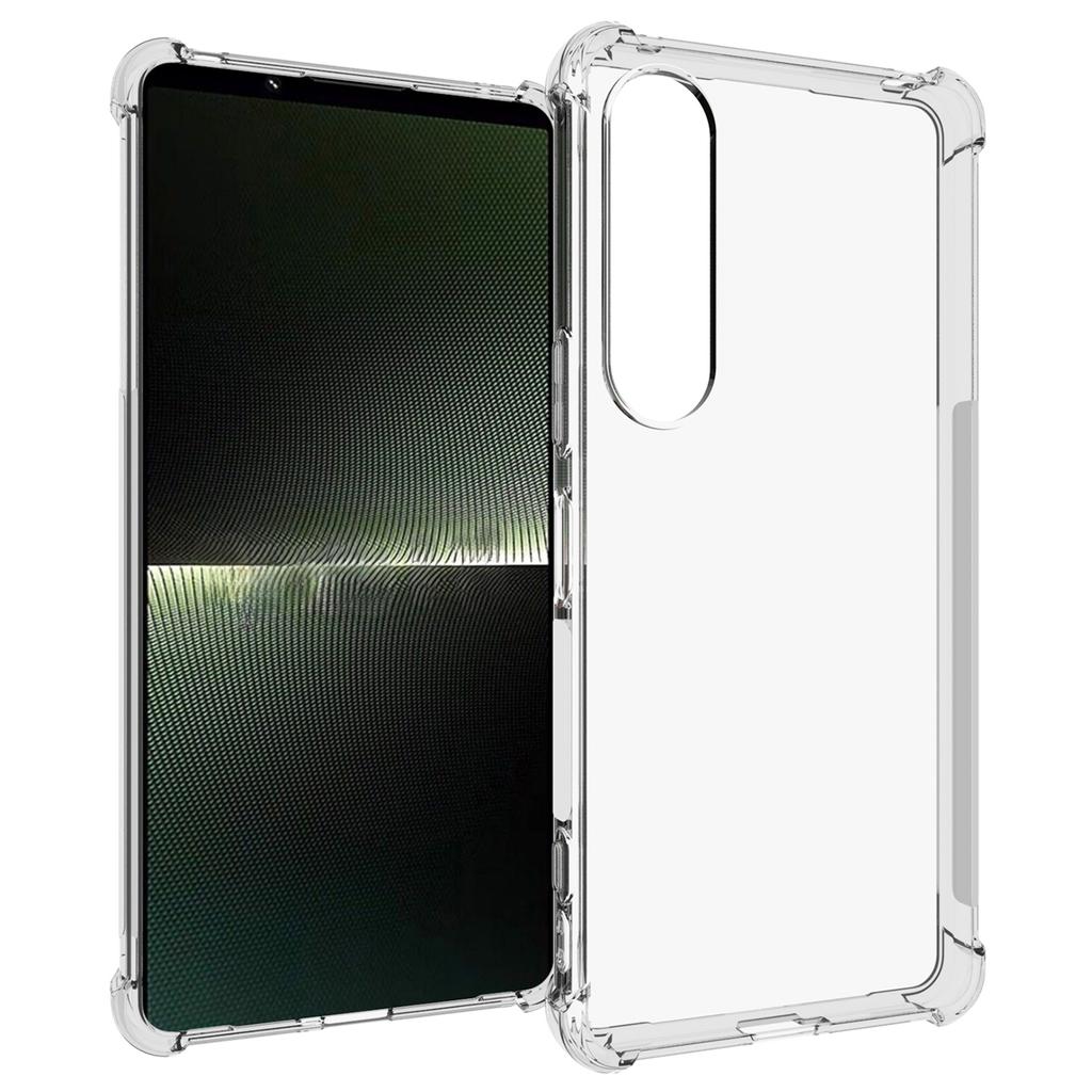 For Sony Xperia 1 VI Clear Cell Phone Case Anti-drop Flexible TPU Back Cover