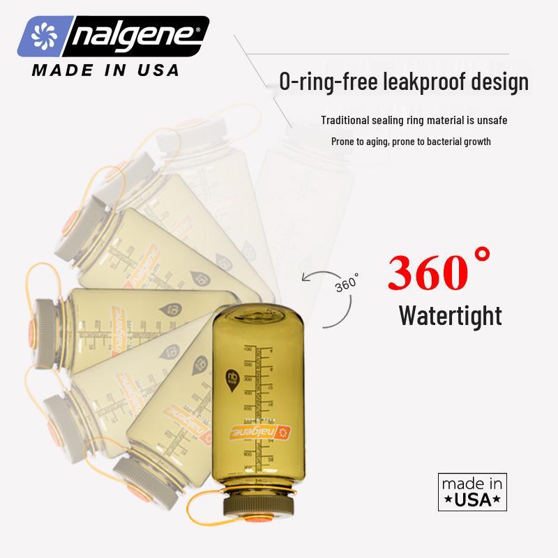 Nalgene Outdoor Sports Water Bottle, Large Capacity Portable Kettle for Men & Women, Fitness Space Cup for Summer.