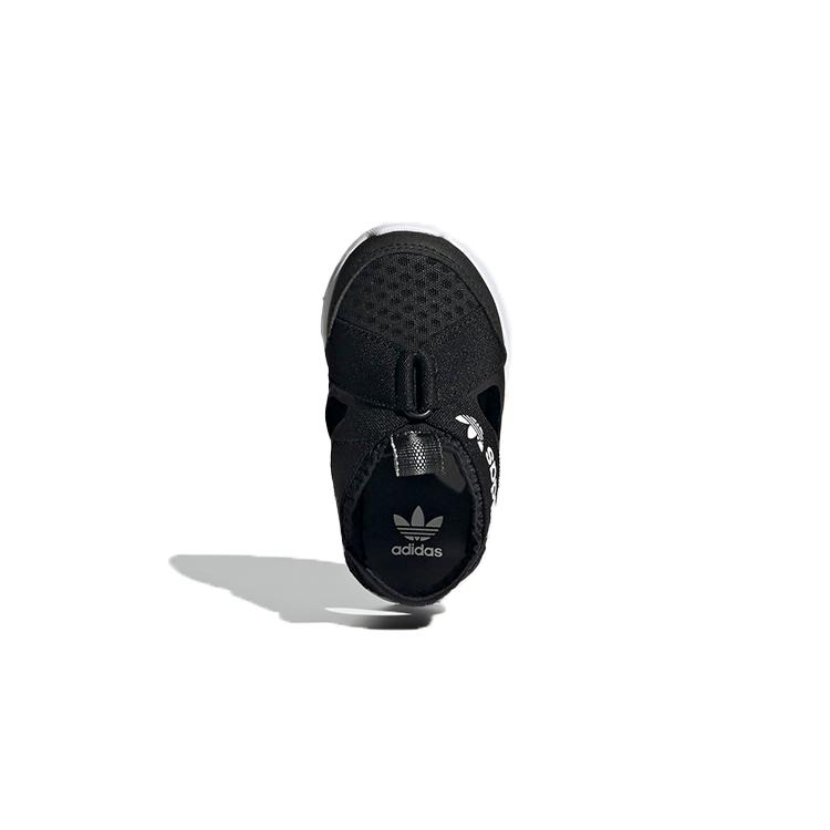 Adidas Originals 360 Sandals Slip Resistant Abrasion Resistant Low top Toddler Shoes Black Infant And Toddler FX4949