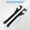 2PCS Car Seat Gap Filler,Anti-Drop Car Seat Crack Organizer,Prevent Items Falling Between Seats - Flexible & Durable For Universal Vehicles,Car