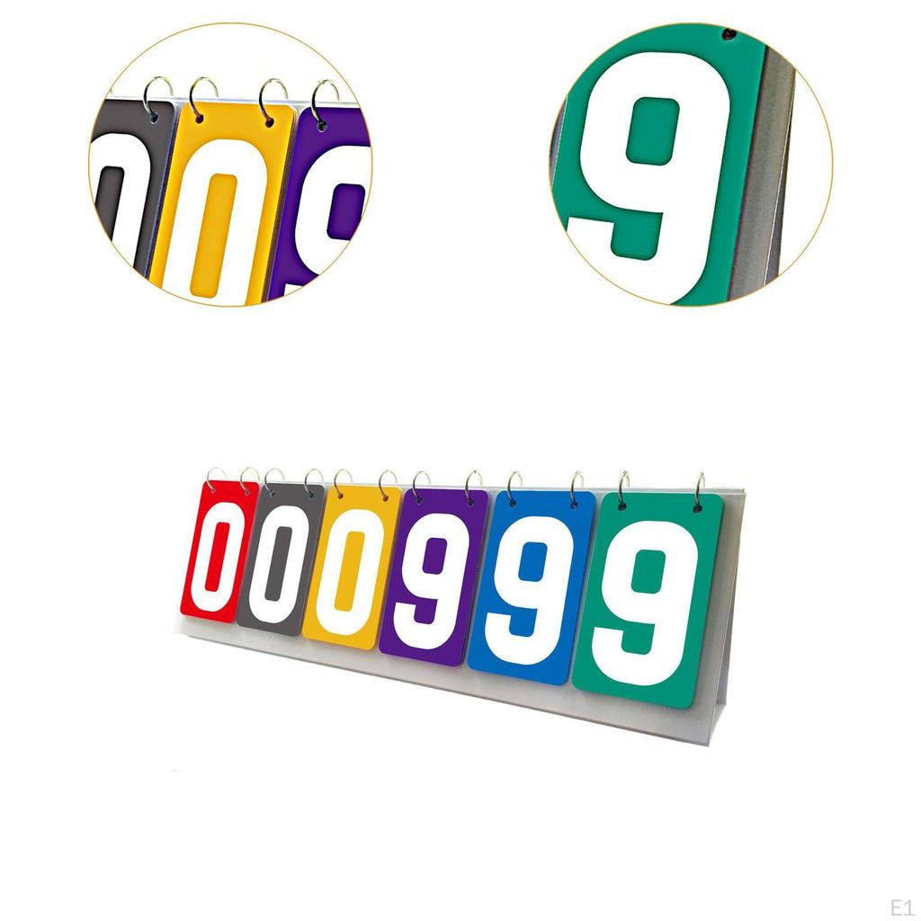 Scoreboard Score Counter Scoring Board 6 digits Table Flipper Flip Keeper for P.E