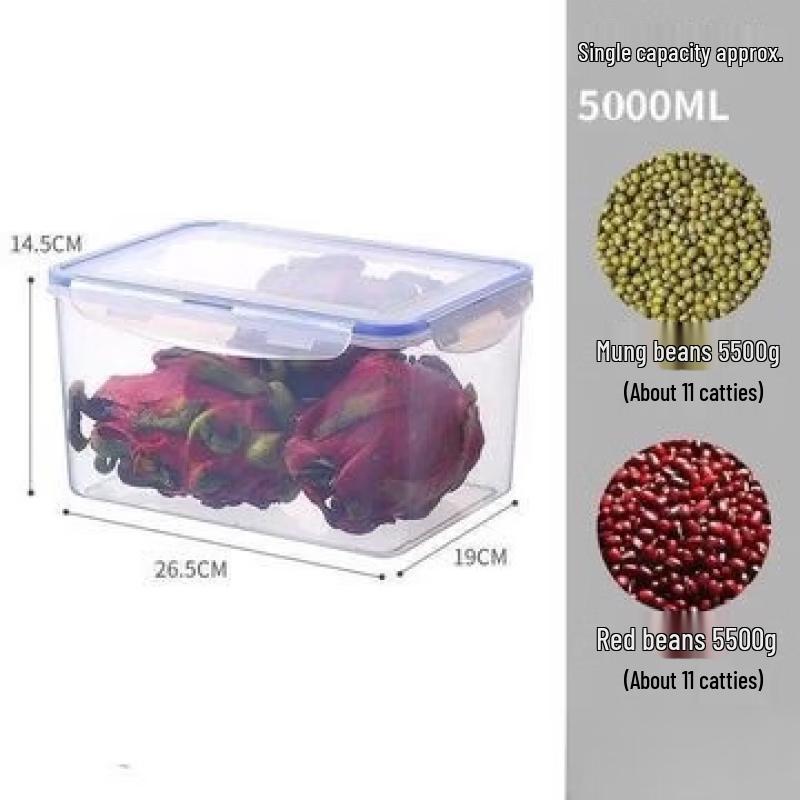 

Large Microwave & Freezer Safe Food Storage Container Set