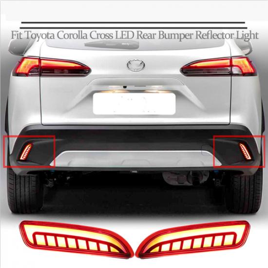 Rear Bumper Decoration Lamp Led Brake Light For Toyota Corolla Cross -2024