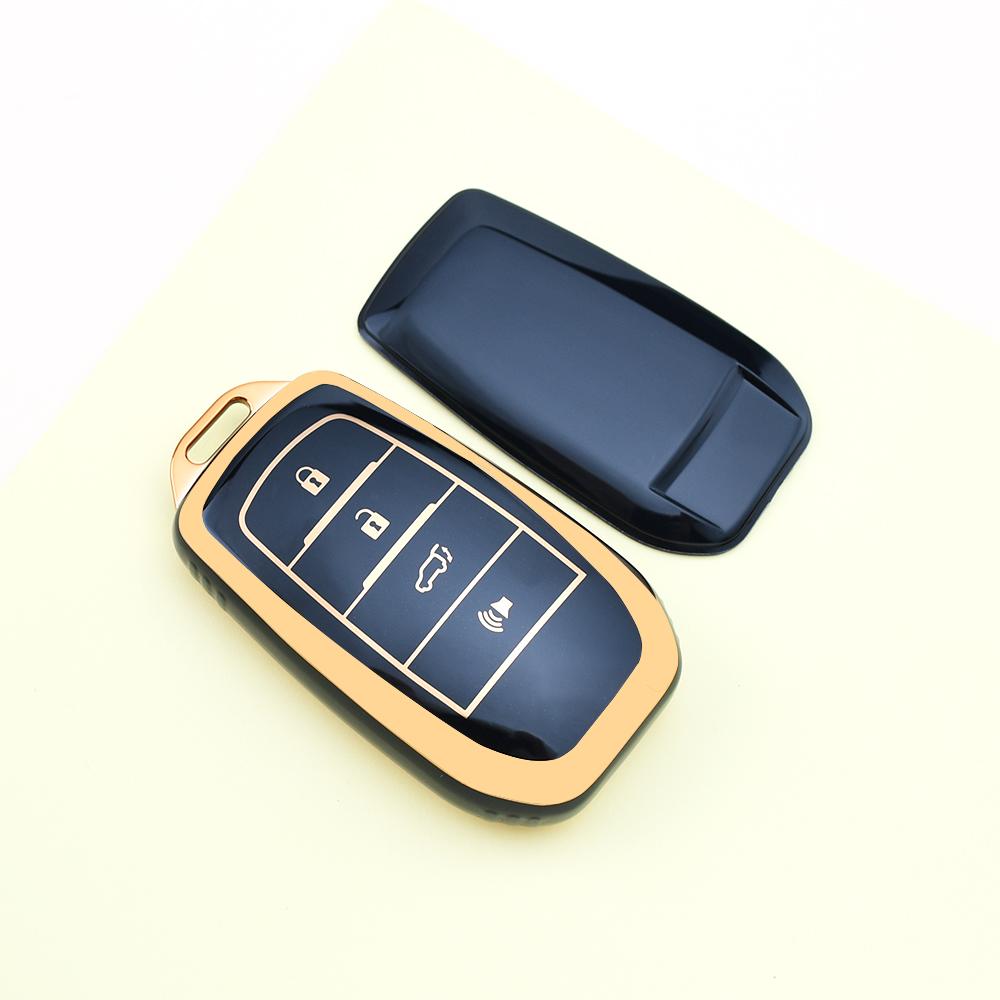 2 3 4 Buttons Shell Fob TPU Car Key Case Cover For Toyota Crown RAV4 Highland CHR Hilux Fortuner Land Cruiser 200 Camry Corolla