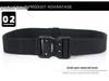 Men's Nylon Tactical Quick Release Belt - Casual & Outdoor Leather Workwear