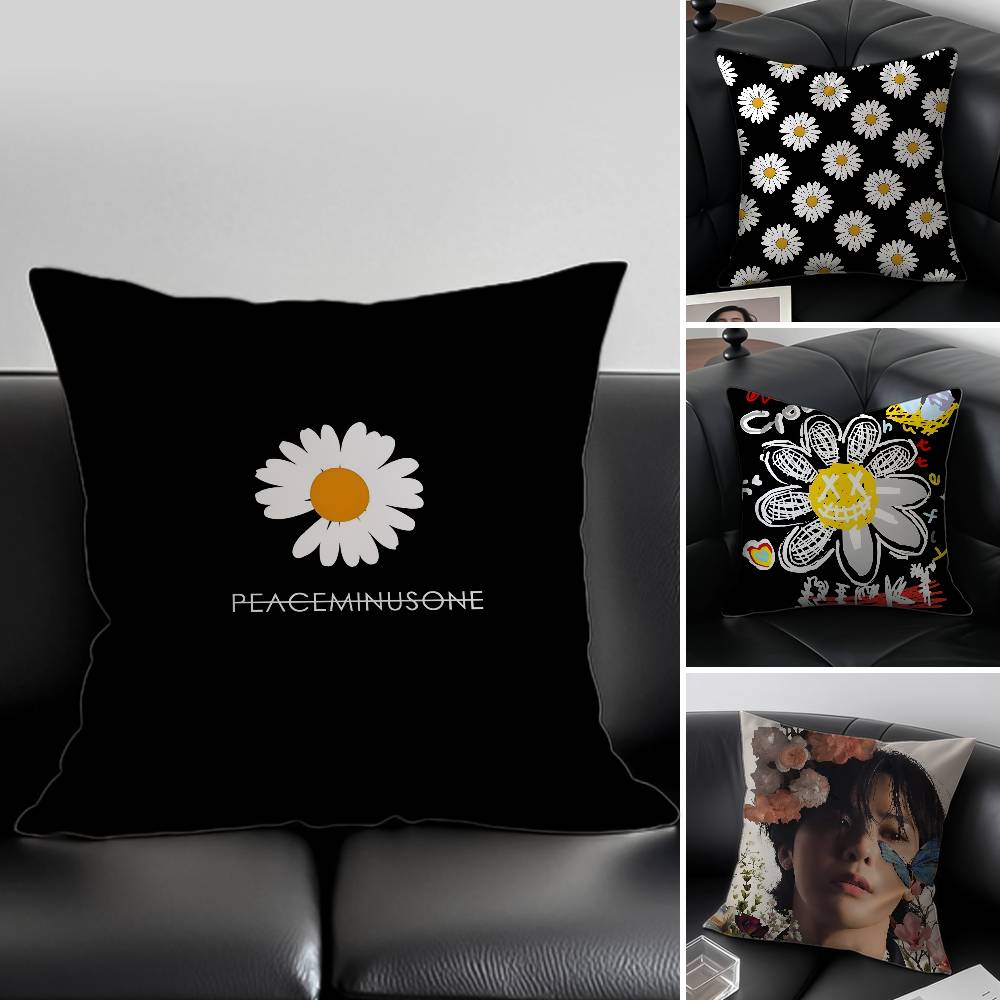 B-Bellis Perennis G-Dragon Kissenbezug Milbenabweisend Verdeckter Reißverschluss Sofa Bett