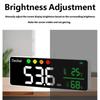 Wall Mounted Sound Level Meter With Temperature Humidity Sensors For Accurate Measurement In Indoor Decibel Meter