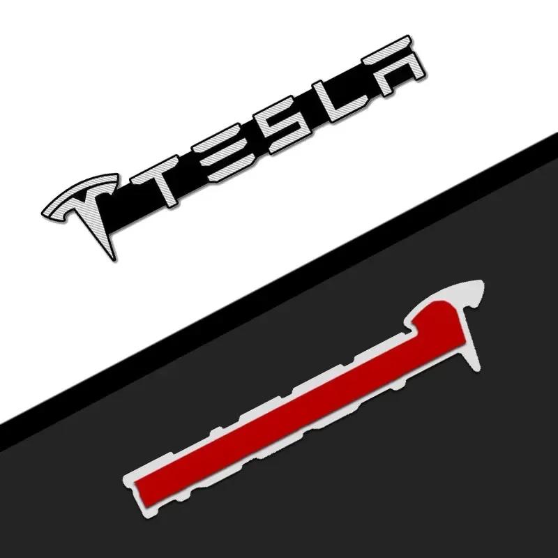Car Sticker 2025 New Tesla 3D Car audio decorate 3D Aluminum Badge Emblem Sticker Accessories For Tesla Model 3 Model X S 2016-