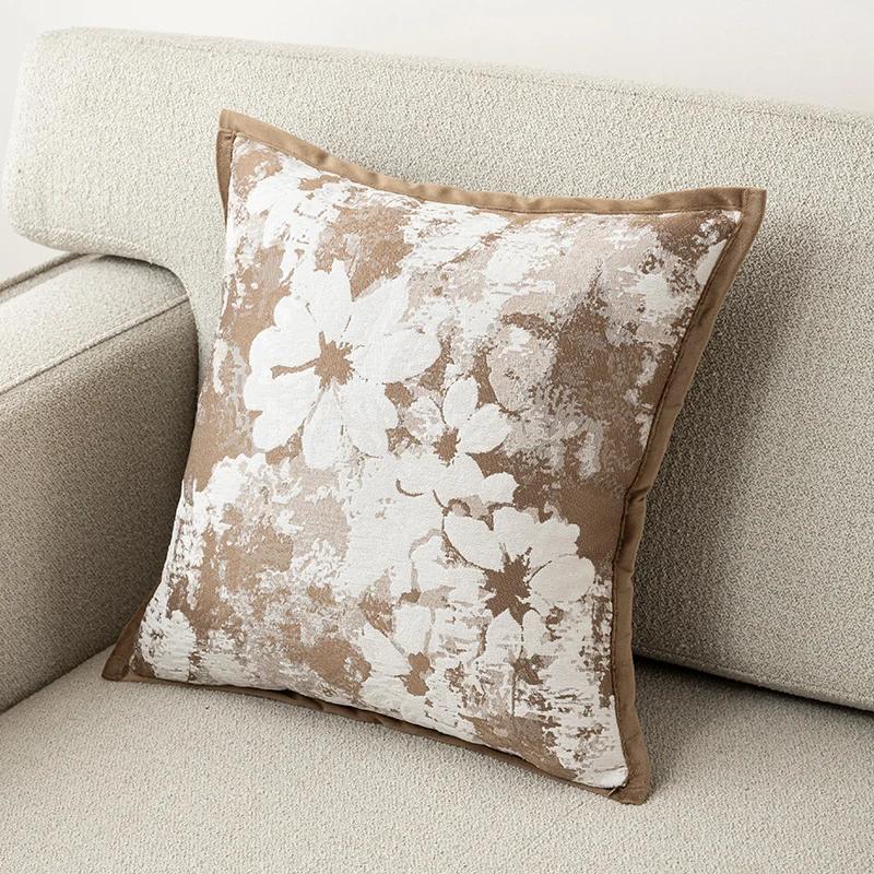 

Skin-friendly Chenille Pillow Cover Cushion Cover (excluding Filling) Living Room Sofa Decoration Cushion Cover 40x40 cm