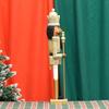 23.62In Stylish Nutcrackers Soldier Wood Christmas Nutcrackers Soldier Ornament for Holiday Party and Homes Display