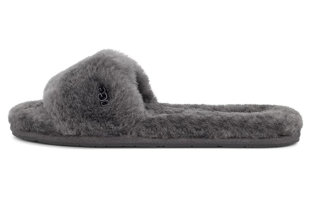 UGG Fleece Lined, Thermal Comfortable Mules Slide Slippers Women s Charcoal Gray 1129670-CHRC 36