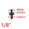 1/8" Arrow Dropper Cross Water Splitter 3/5 Drip Arrow Tee Connector 2/4-Way Emitter Irrigation System For Potted Plant 20Set