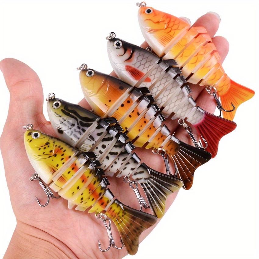 5pcs Sinking Wobbler Set Crankbaits Fishing Kit Artificial Bait Hard Lure Swimbait Pike Wobblers For Bass Fishing Tackle