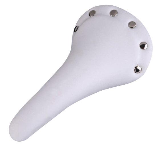 Vintage Retro Genietete Nieten Fahrrad Kissen Pad Rennen Fixed Gear Fahrrad Sattel Sitz