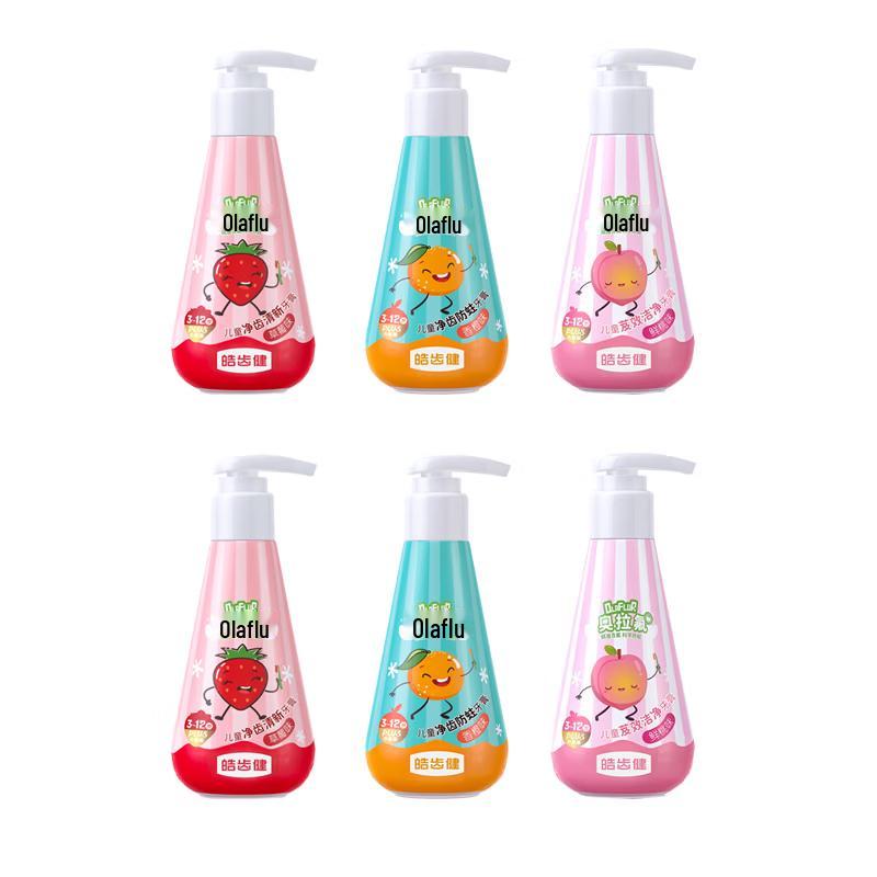 Hosjam Multi-Flavor Toothpaste Variety Pack (6x120g)