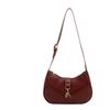 2025 New Creative Design Bag Women's Fashion Underarm Bag Texture Foreign Style Oblique Cross Underarm Bag Women's Bag Cross