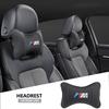 For BMW M X1 X2 X3 X4 X5 X6 X7 F39 G42 G26 F01 F02 F30 F10 E70 E30 E87 E61 G30 Valve Car Seat Headrest Auto Logo Neck Pillow SU5