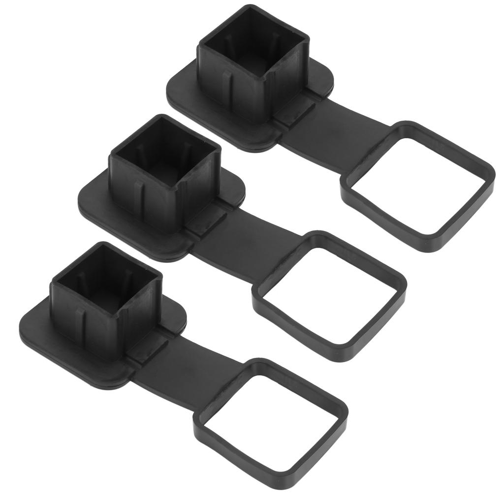 NEW-3X 2 Inch Trailer Hitch Cover Plug Cap Rubber Fits 2 Inch Receivers For Toyota Ford Jeep Nissan Dodge