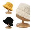 Faux Fur Ladies Bucket Cap Soft And Fluffy Fisherman Hat For Cold Weather