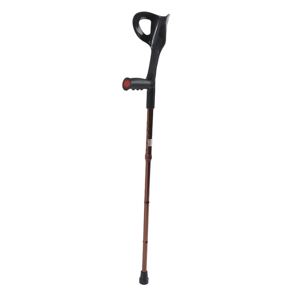 Foldable Walking Cane Stick Evenly Distributed Weight Forearm Folding Adjusting Walking Crutch